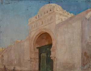 Kairouan (Eingang zur Moschee des Barbiers)