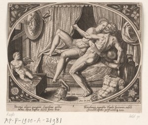 Ehebruch von Venus und Mars von Jan Collaert (II)