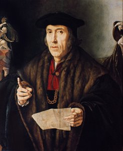 Porträt eines Mannes, möglicherweise Richter John More, Vater von Sir Thomas More
