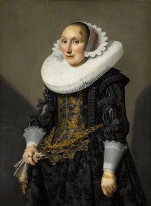 Porträt von Adriana van der Aam von Jan Damen Cool