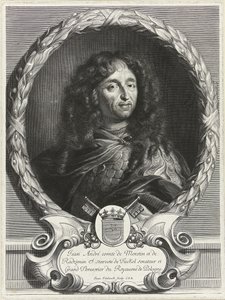 Porträt des Dichters Jan Andrzej Morsztyn 1621-1693, 1670er Jahre von Jan Edelinck