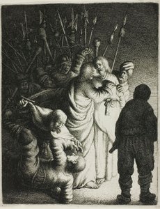 Christus gefangen genommen, aus Die Passion