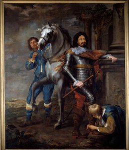 Der General Ottavio Piccolomini (1599-1656). Gemälde von Jan Van Bronckhorst (1603-1662) 17. Jahrhundert. Bayonne, Musée Bonnat von Jan Gerritsz. van Bronckhorst