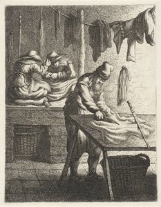 Schneider (Berufe) von Jan Gillisz. van Vliet