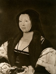 Anne, Marquise de Veere, Ehefrau von Adolphe De Bourgogne, 1927 von Jan Gossaert