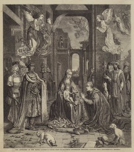 Die Anbetung der Könige von Jan Gossaert