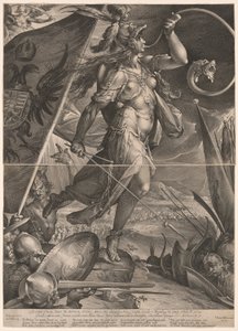 Bellona führt die kaiserlichen Armeen