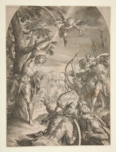 Martyrium des heiligen Sebastian von Jan Harmensz. Muller