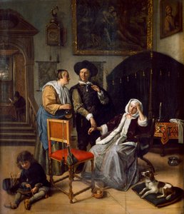 Der Besuch des Arztes von Jan Havicksz. Steen
