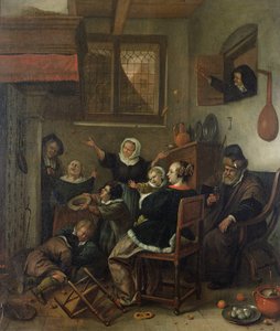 Innenszene, ca. 1660-70