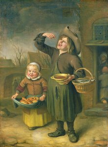 Der Sirupesser (Ein Junge leckt an Sirup)