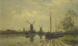 Wasserweg bei den Baarsjes, Amsterdam