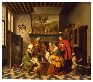 Teestunde von Jan Josef the Younger Horemans