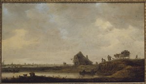 Das Gasthaus am Flussufer von Jan Josephsz van Goyen