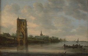 Das Pelkus-Tor bei Utrecht, 1646