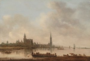 Ansicht von Emmerich, 1645