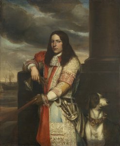 Engel de Ruyter 1649-1683, niederländischer Vizeadmiral, 1680