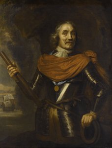 Maarten Harpertszoon Tromp 1597-1653, niederländischer Admiral, 1653
