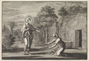 Christus erscheint Maria Magdalena von Jan Luyken
