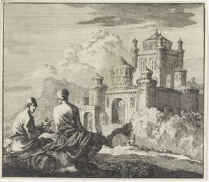 Emblem: Burg von Jan Luyken