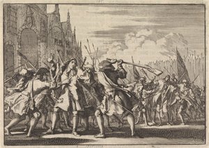 Mord an den Gebrüdern De Witt, 1672 von Jan Luyken