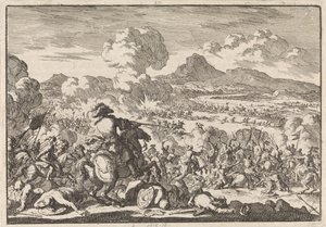 Sieg von Prinz Eugen über die Türken an der Theiß, 1697