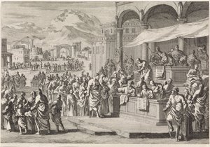 Volkszählung in Bethlehem von Jan Luyken