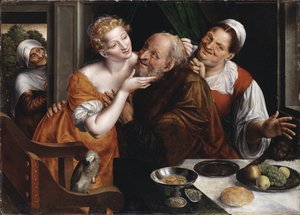 Das ungleiche Paar von Jan Massys