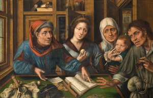 Das Büro des Mietempfängers, 1514