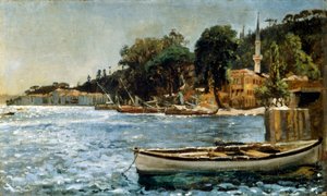 Blick auf Bebek bei Konstantinopel, 1872