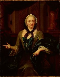 Porträt von Margaretha Trip, Ehefrau von Hendrik van de Poll von Jan Maurits Quinkhard
