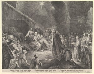 Die Anbetung der Könige von Jan Muller