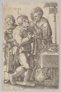 Der Zahnarzt Rückseitige Kopie, n.d. von Jan Muller
