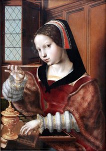 Die Goldwägerin von Jan Sanders van Hemessen