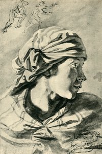 Kopf einer jungen Frau, Mitte - spätes 17. Jahrhundert, 1943