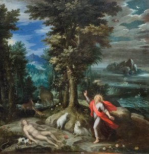 Schöpfung der Welt, um 1586-89