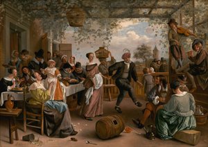 Das tanzende Paar, 1663