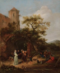 Die Wahrsagerin von Jan Steen