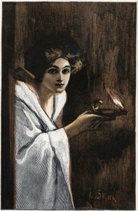 Illustration von Jan Styka (1858-1925) für den Roman „Quo Vadis“ von Henryk Sienkiewicz.