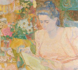 Bildnis von Marie Jeanette de Lange. 1900