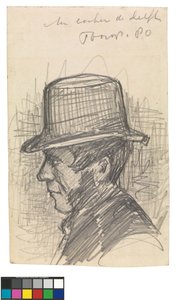 Ein Kutscher in Delft von Jan Toorop