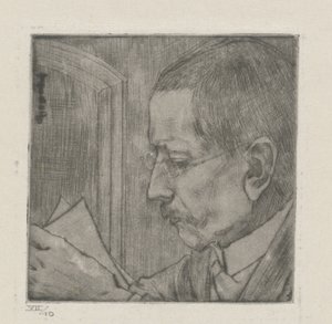 Porträt von Aegidius Timmerman von Jan Toorop