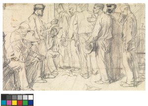 Streikende von Jan Toorop