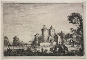 Das Schloss mit zwei Türmen, 1616
