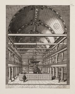Innenraum der Portugiesischen Synagoge in Amsterdam