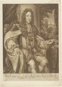Porträt von Wilhelm III., Prinz von Oranien von Jan Verkolje (I)