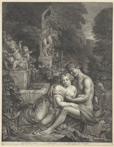 Vertumnus und Pomona von Jan Verkolje (I)
