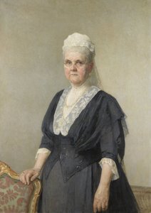 Königin Emma, Prinzessin von Waldeck-Pyrmont. Witwe von König Wilhelm III