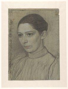 Porträt von Fräulein Sara de Swart von Jan Veth