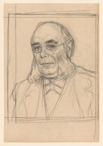 Porträt von Dr. H. Pierson von Jan Veth